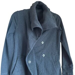 Lululemon Gratitude Wrap - Heathered Inkwell | Stretch French Terry | Small